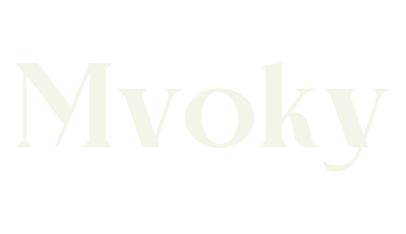 Mvoky, 1990s font preview