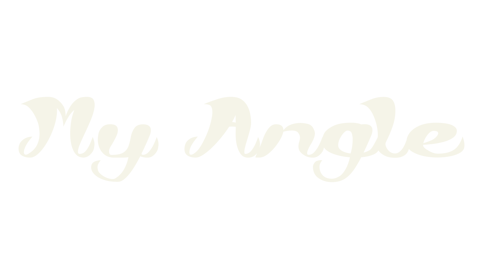 My Angle, fashion script font preview