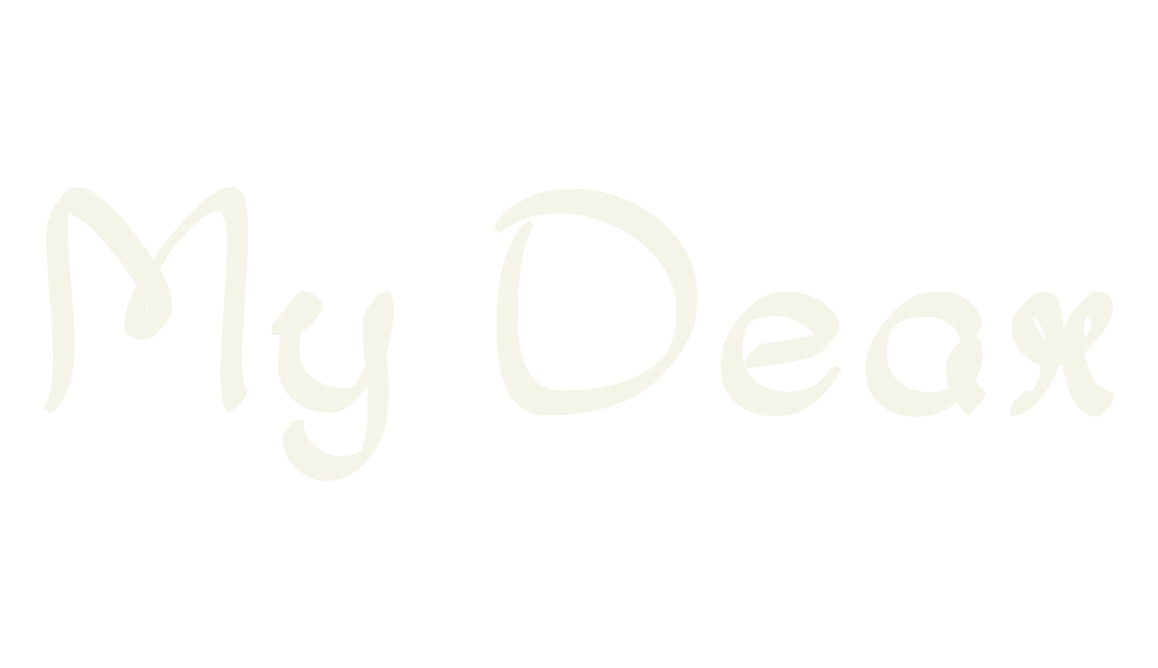 My Dear, fashion script font preview