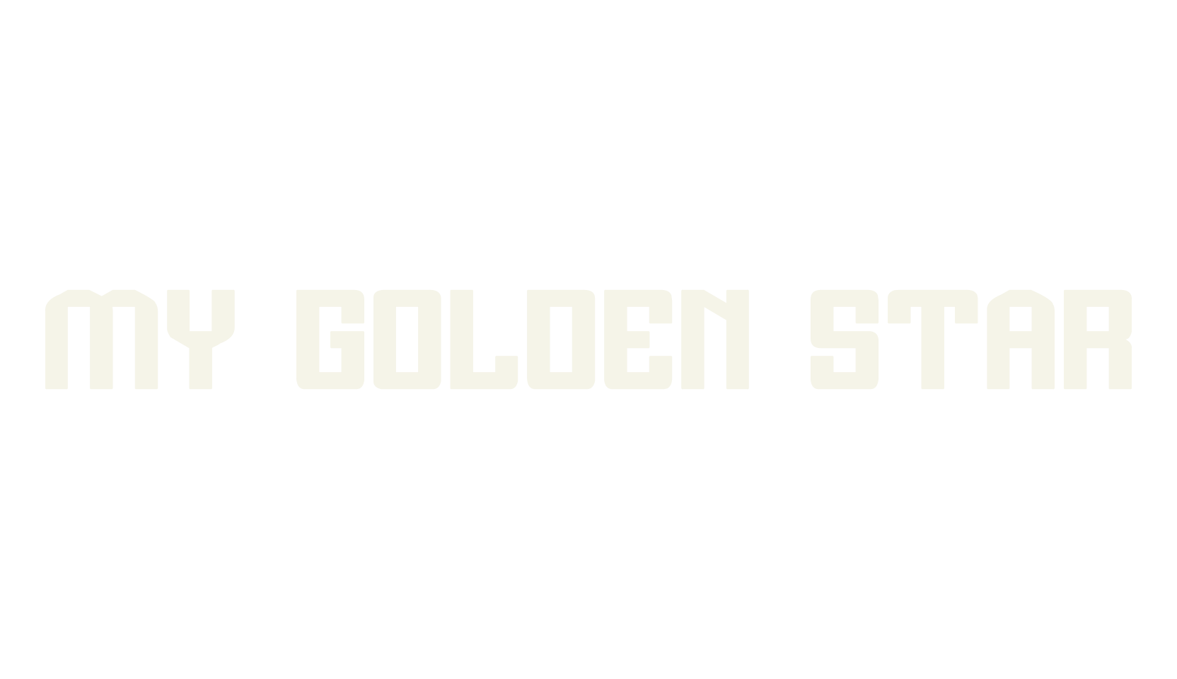 MY GOLDEN STAR, sans font preview