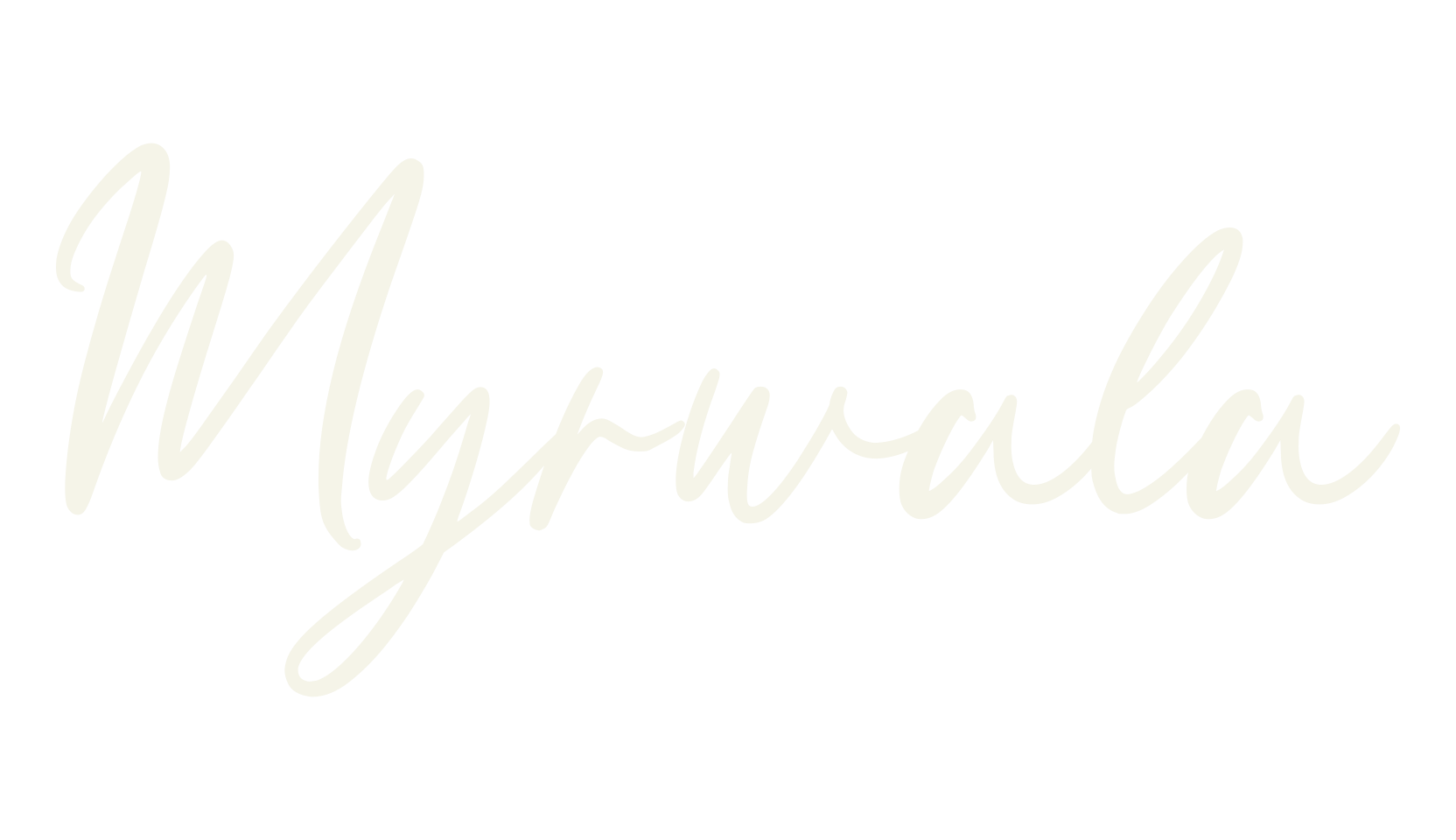 Myrwala, fashion script font preview