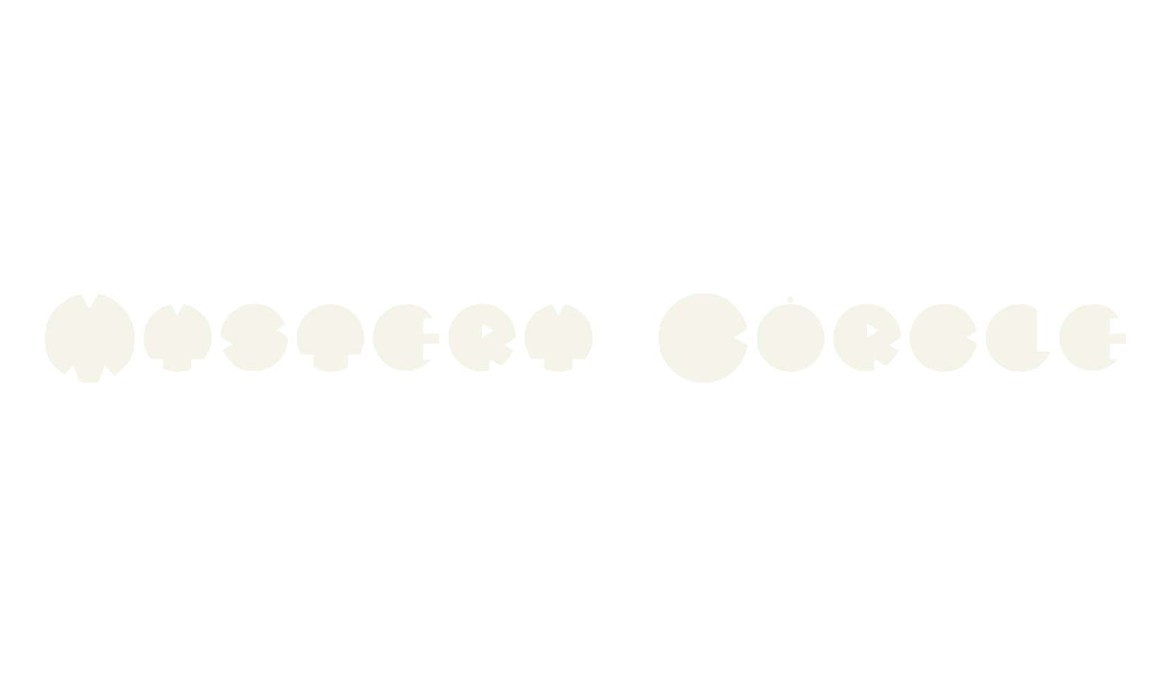 Mystery Circle, rounded font preview