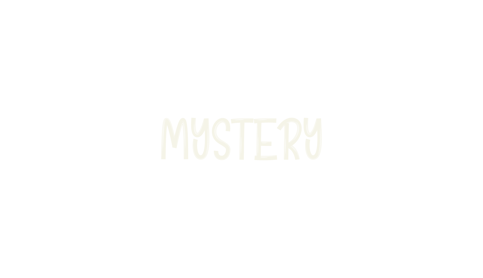 Mystery, handwriting font preview