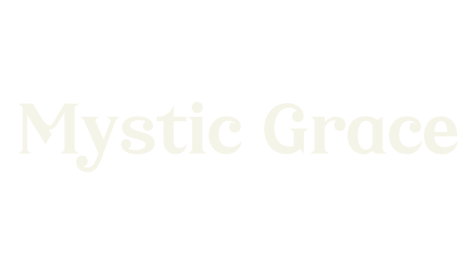 Mystic Grace, serif font preview