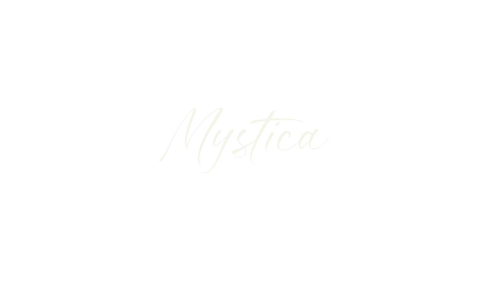 Mystica, fancy font preview