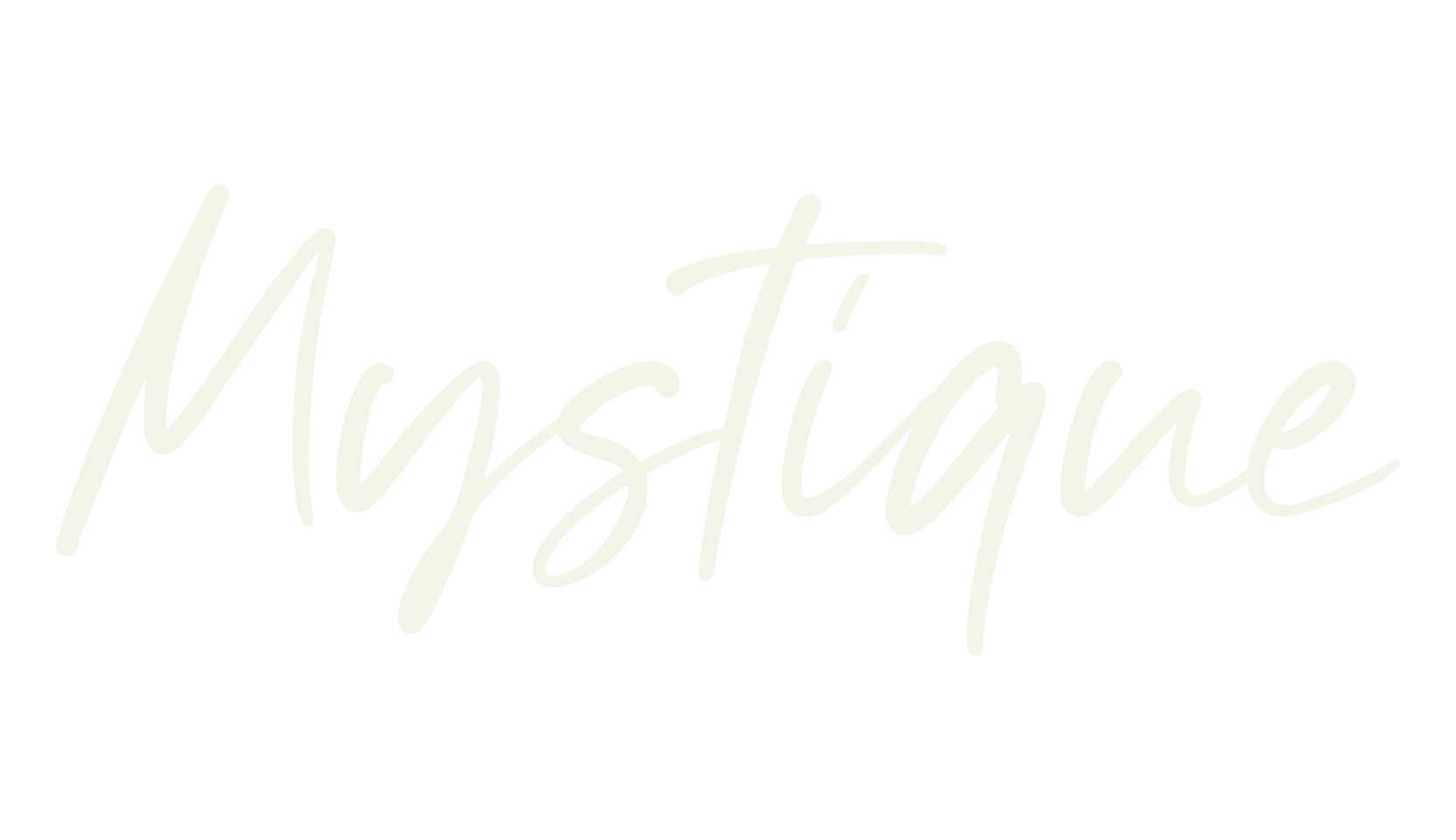 Mystique, whimsical font preview