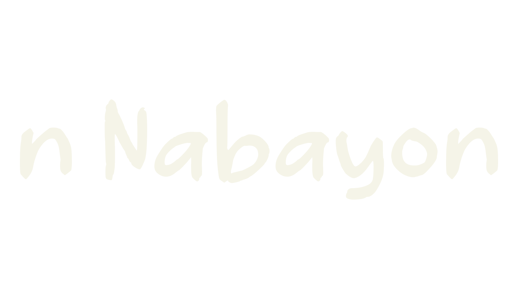 n Nabayon, restaurant font preview