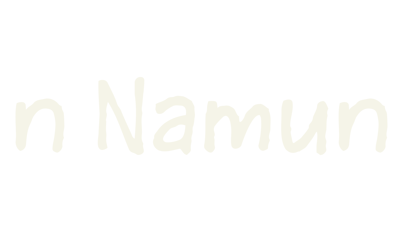 n Namun, pencil font preview