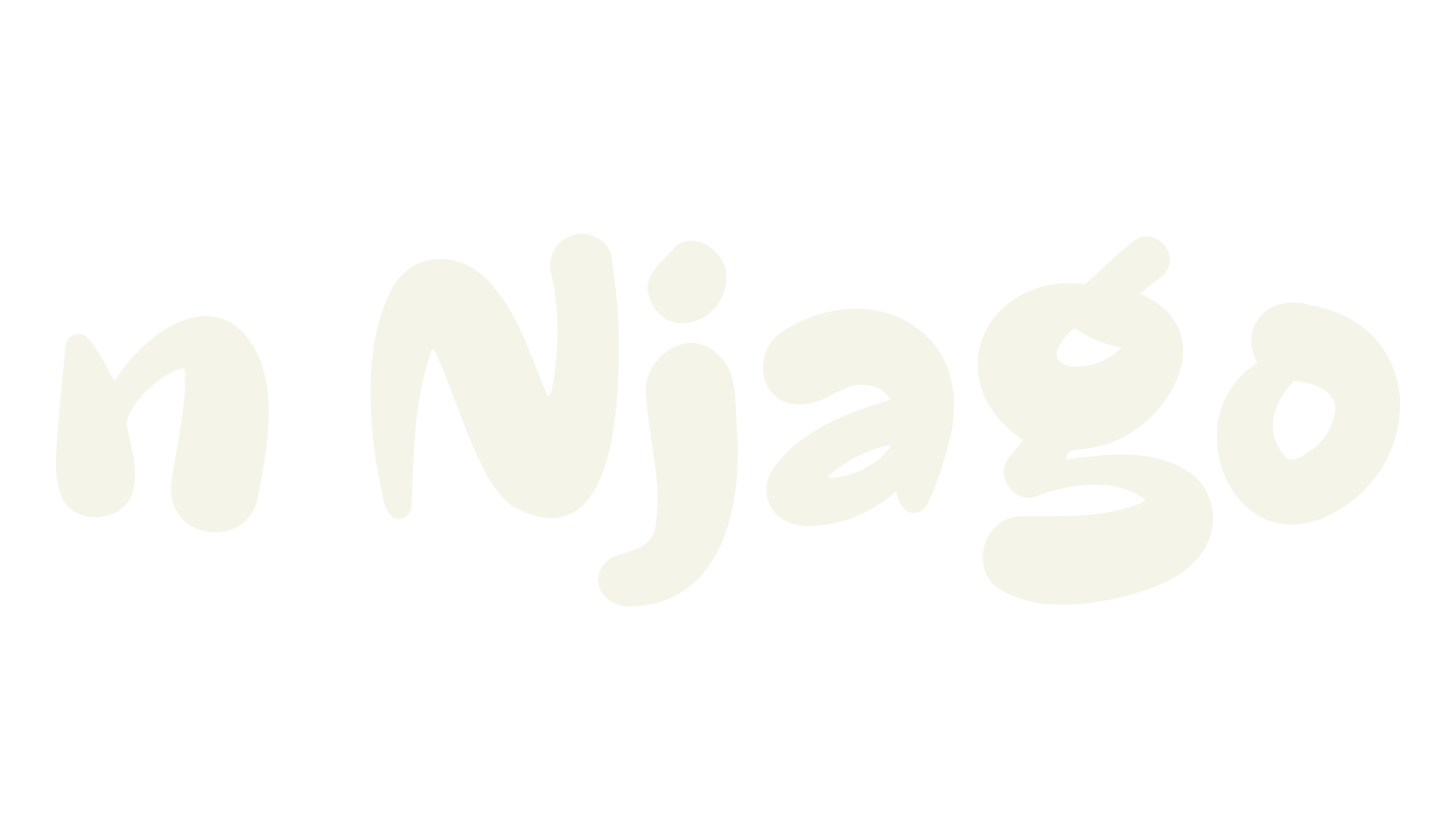 n Njago, cute font preview