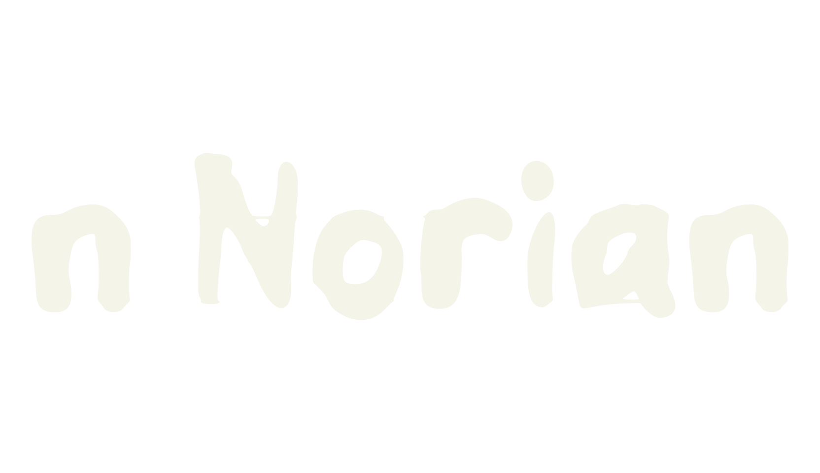 n Norian, bold font preview