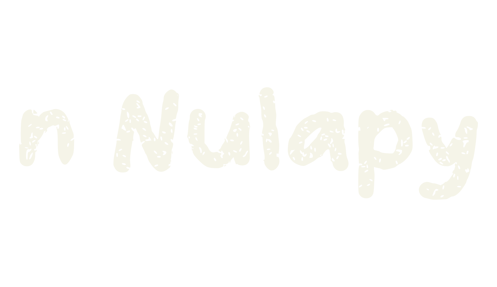 n Nulapy, cake font preview