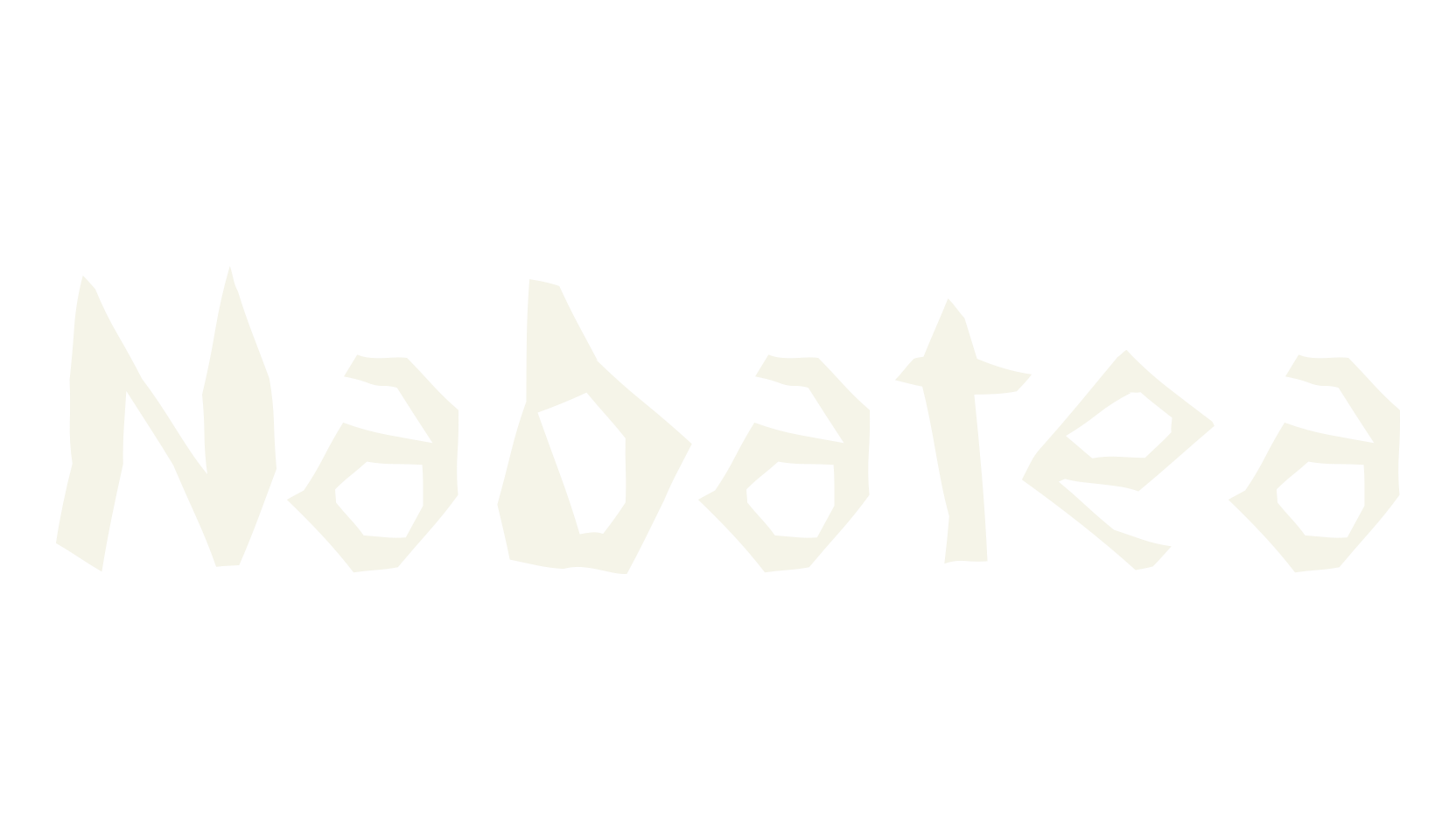 Nabatea, typography font preview