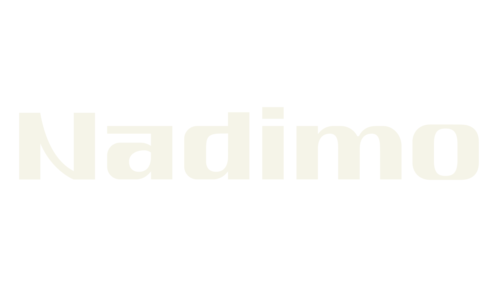 Nadimo, sans serif font preview