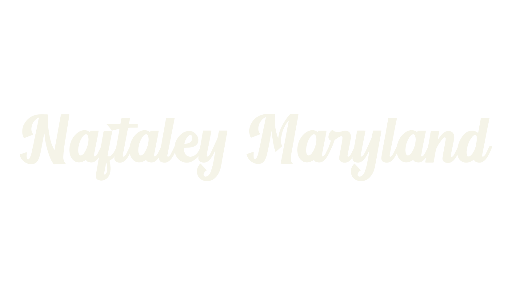 Naftaley Maryland, baseball font preview