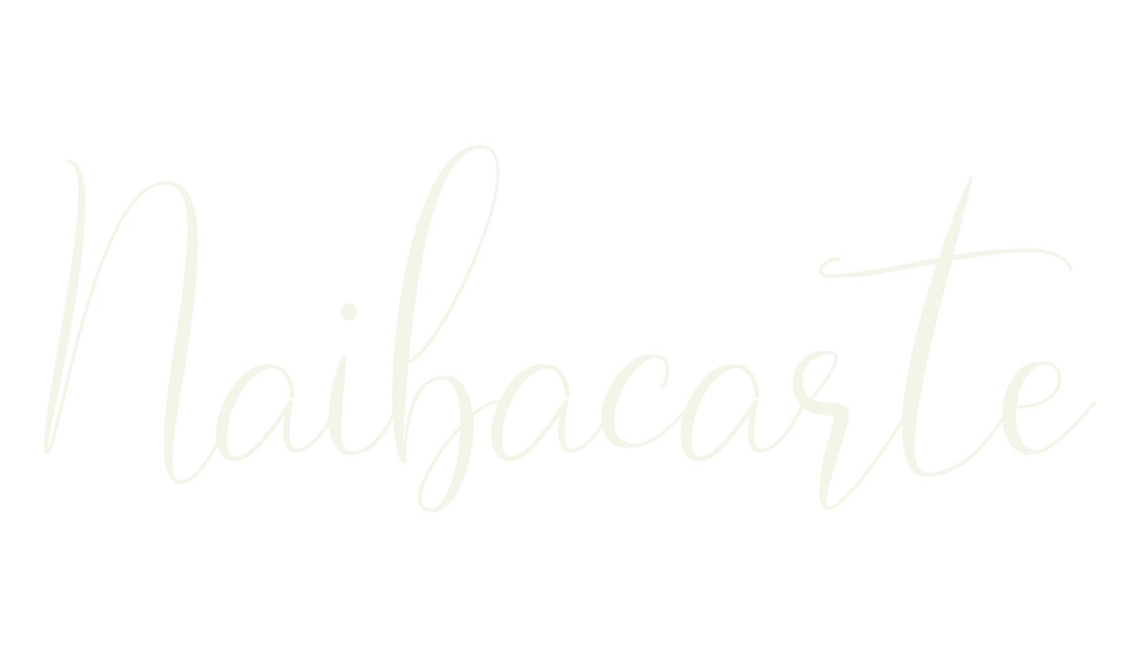 Naibacarte, fashion script font preview