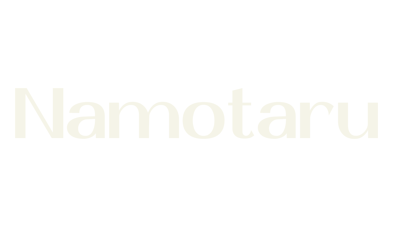 Namotaru, typography font preview