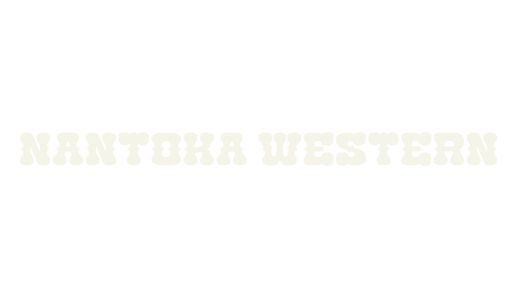 Nantoka Western, wild west font preview