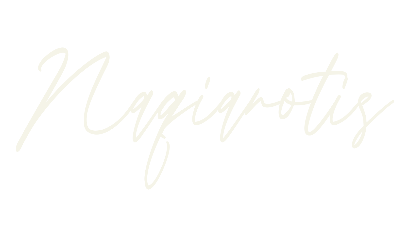 Naqianotis, handwriting font preview