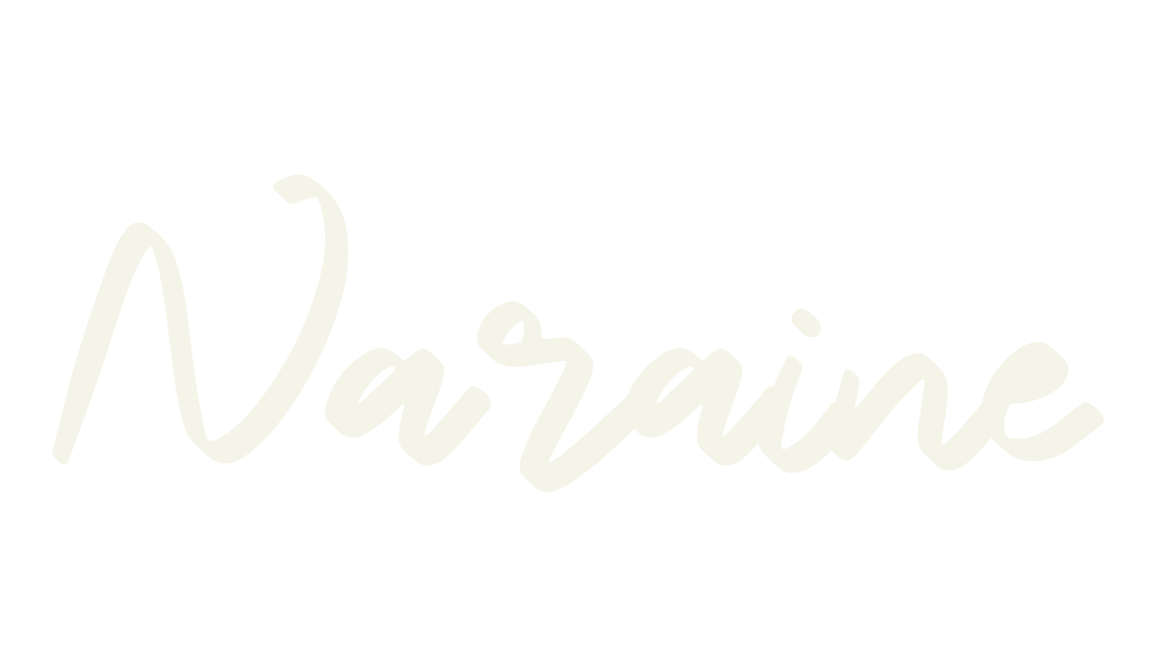 Naraine, calligraphy font preview