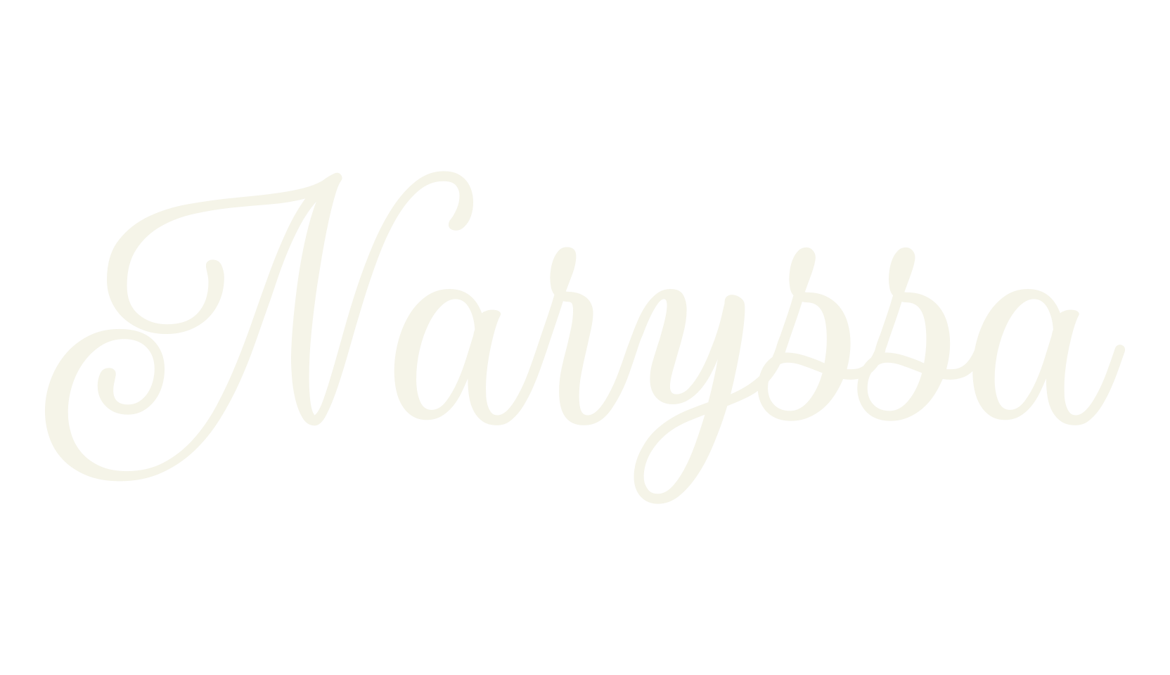 Naryssa, fashion script font preview
