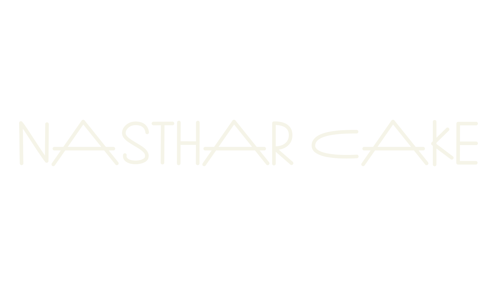 Nasthar Cake, fun font preview