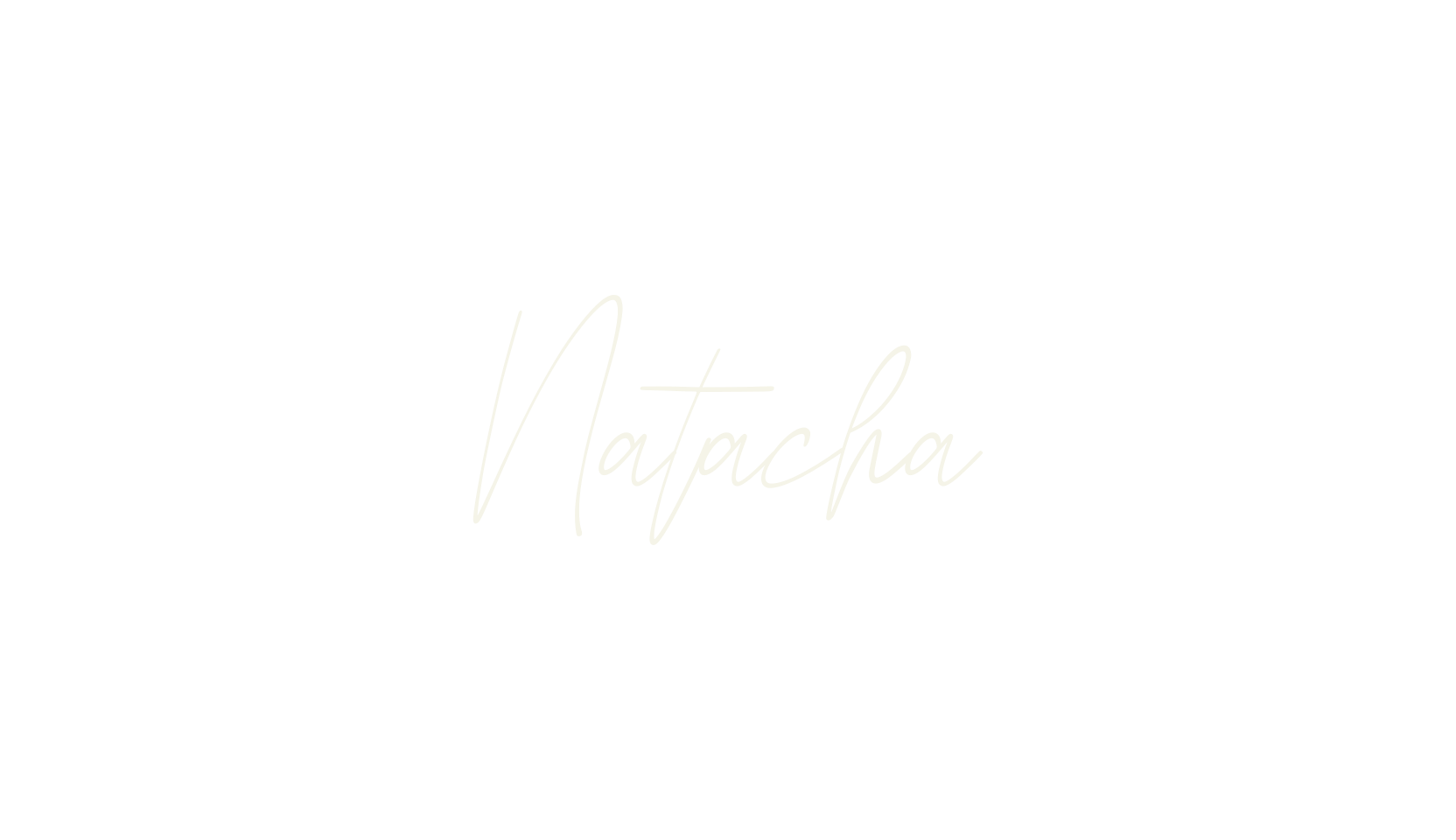 Natacha, handwriting font preview