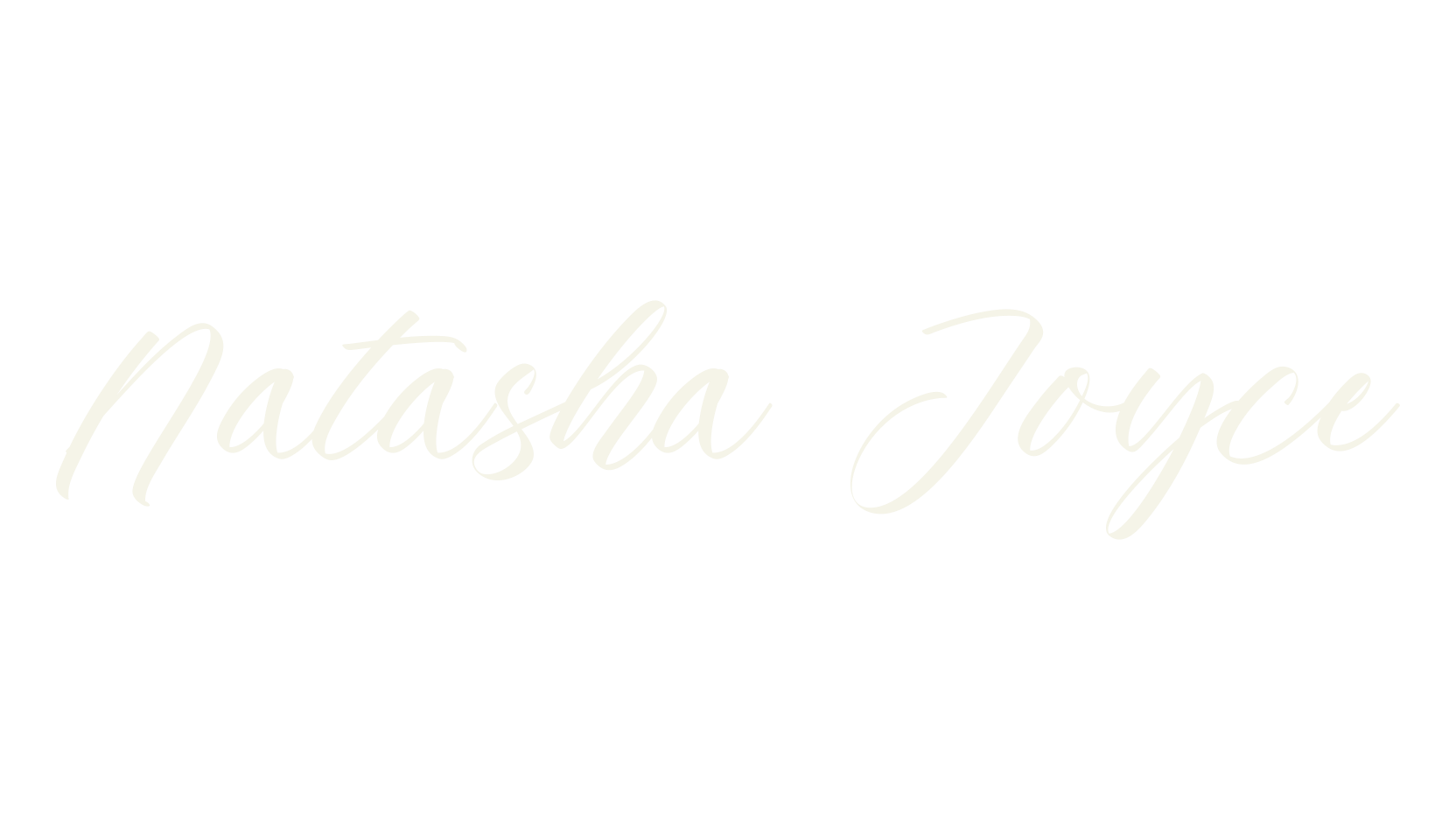 Natasha Joyce, calligraphy font preview