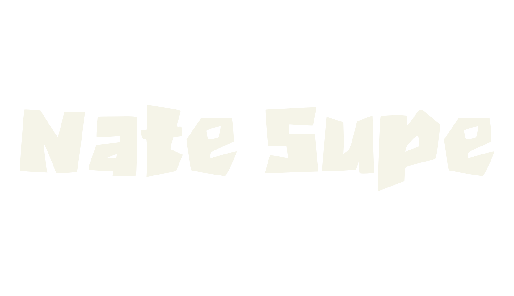 Nate Supe, fun font preview