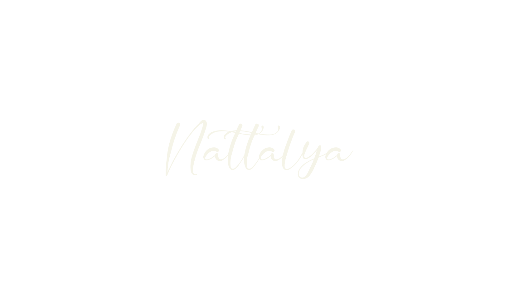 Nattalya, fashion script font preview