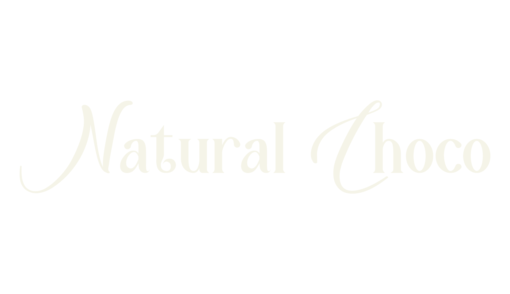 Natural Choco, script font preview