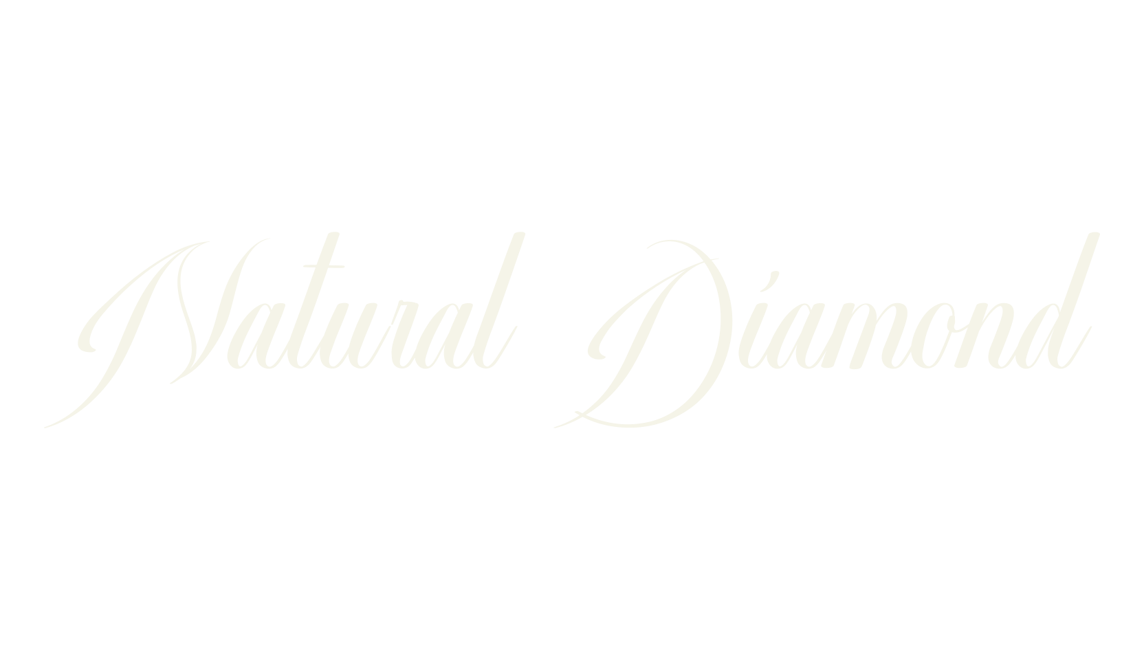 Natural Diamond, calligraphy font preview