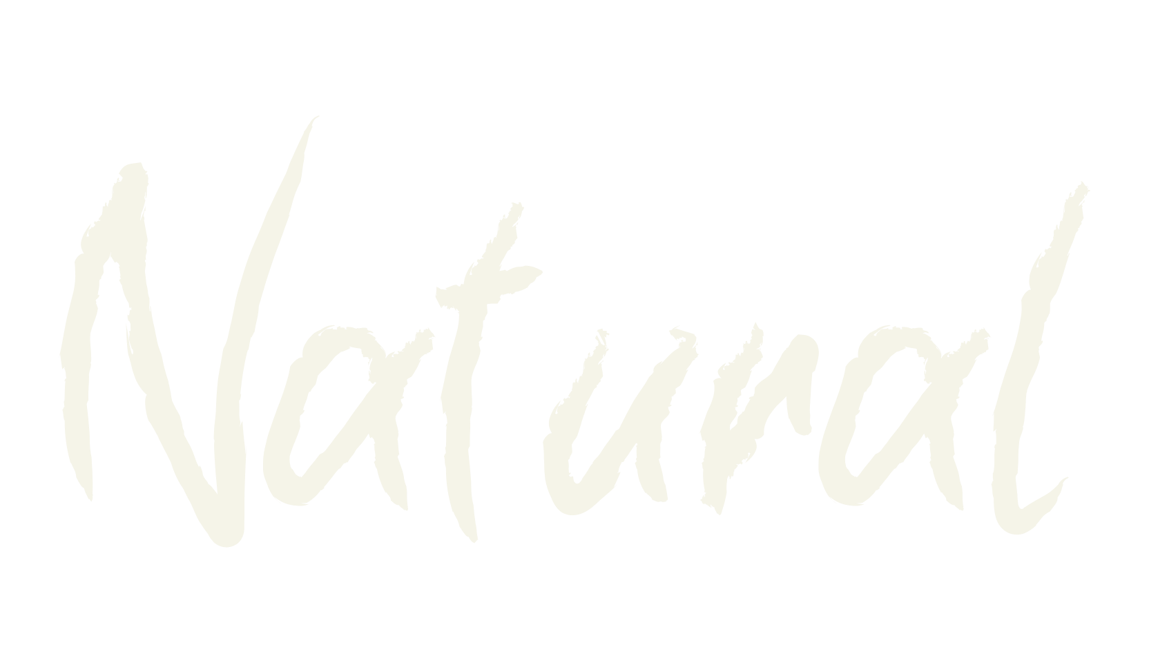 Natural, hand drawn font preview