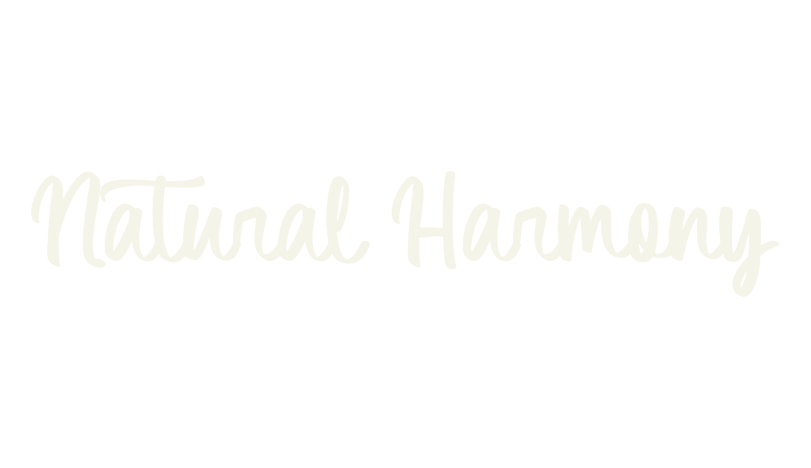 Natural Harmony, script font preview