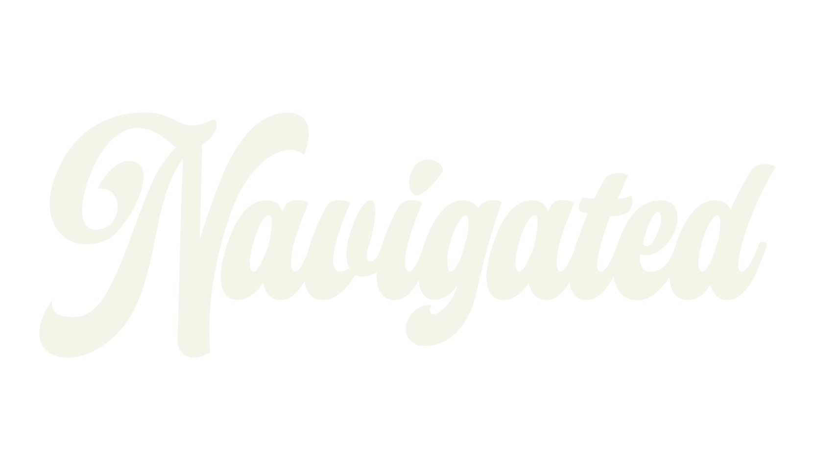 Navigated, fashion script font preview