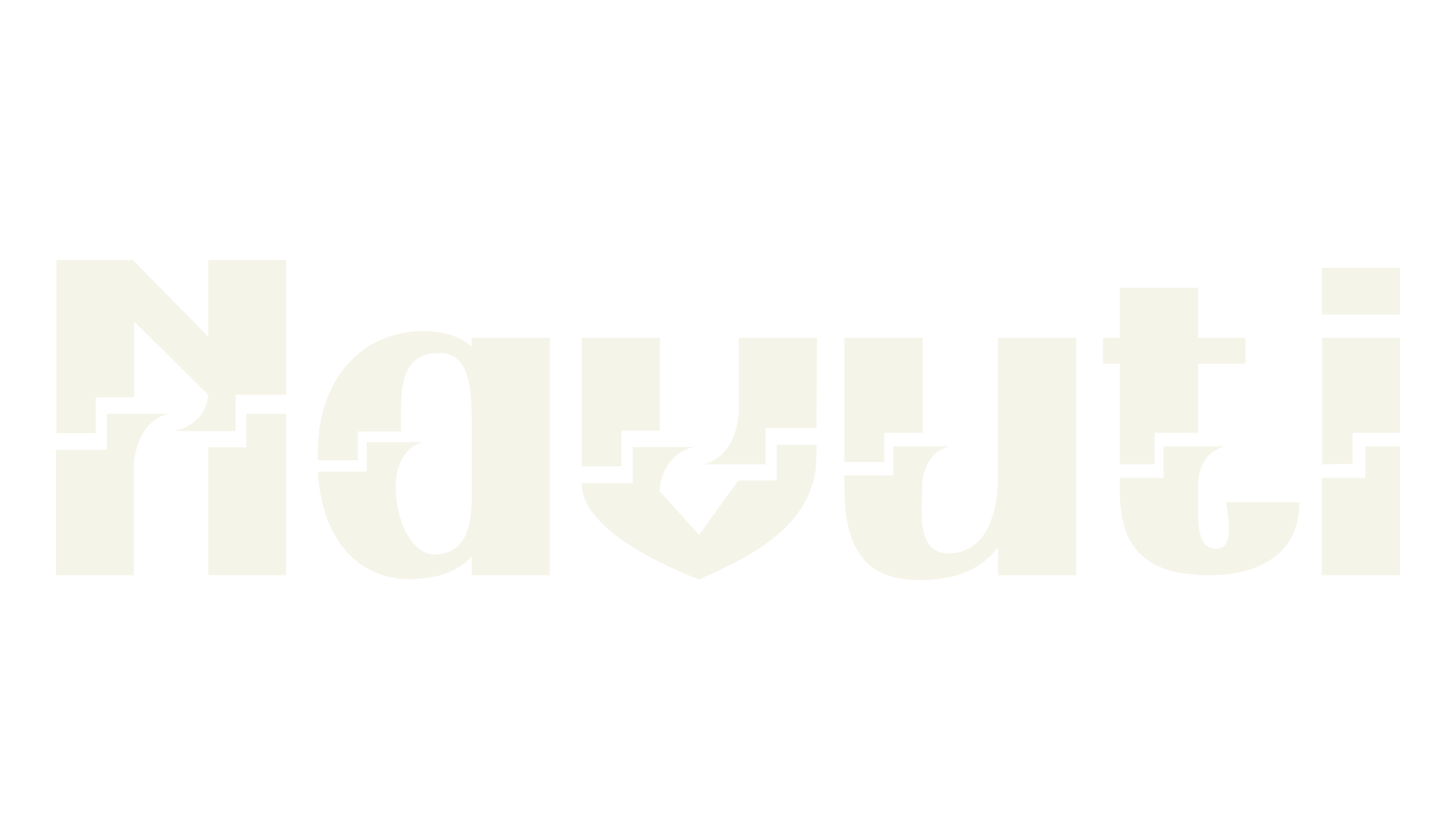 Navuti, retro font preview