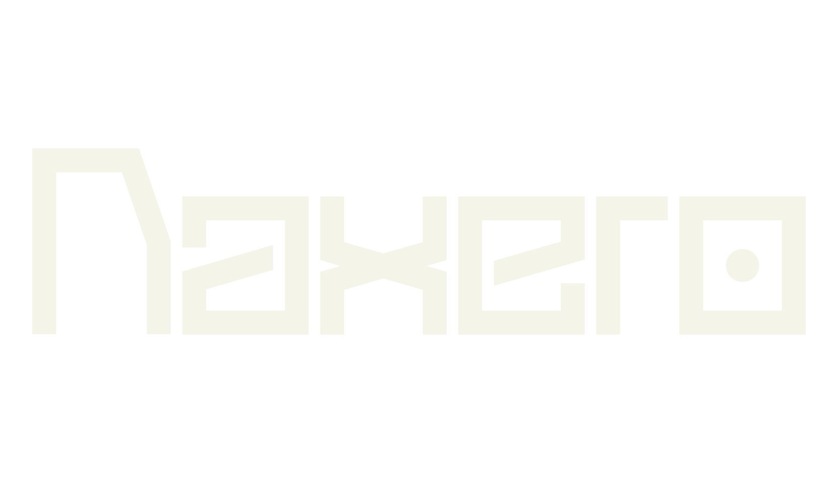 Naxero, cyber font preview