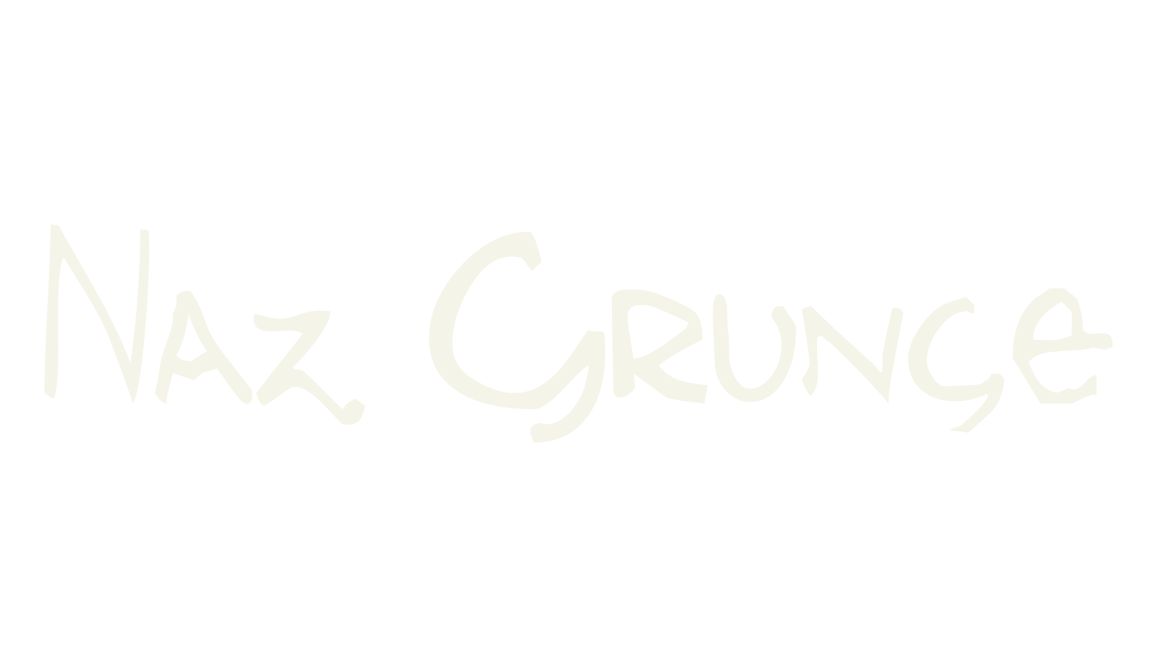 Naz Grunge, display font preview