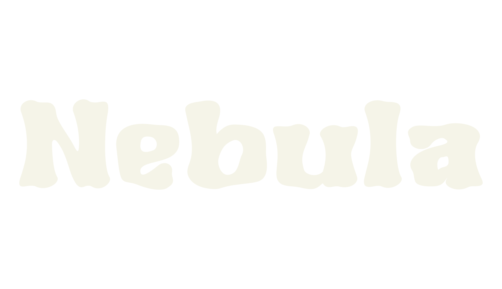 Nebula, vintage font preview