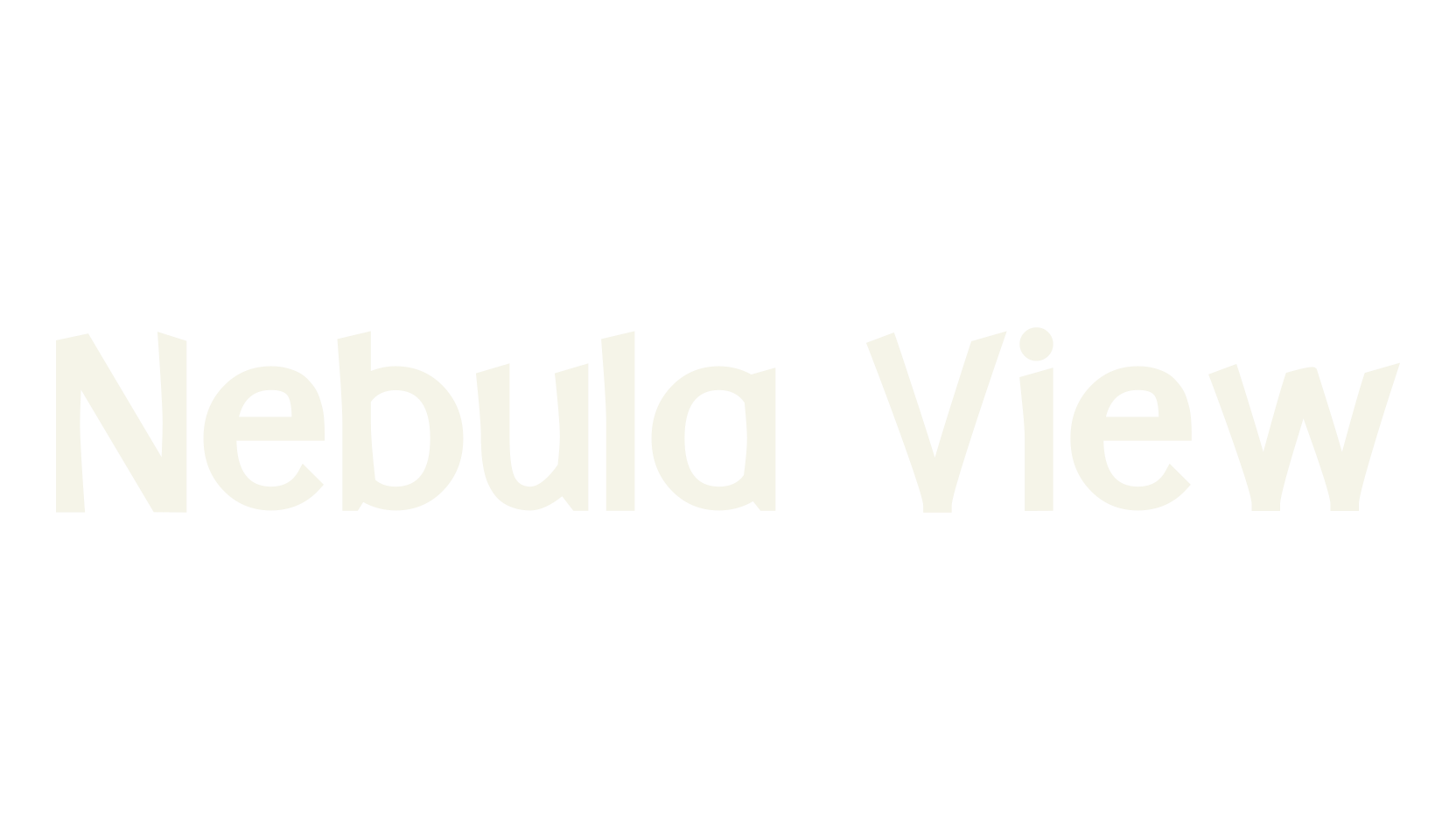 Nebula View, basic font preview