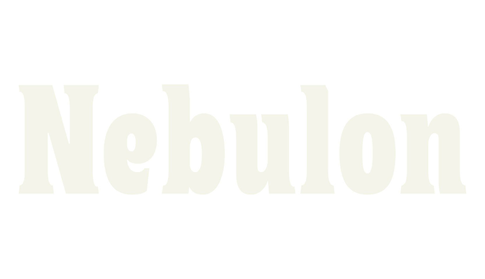 Nebulon, sans font preview