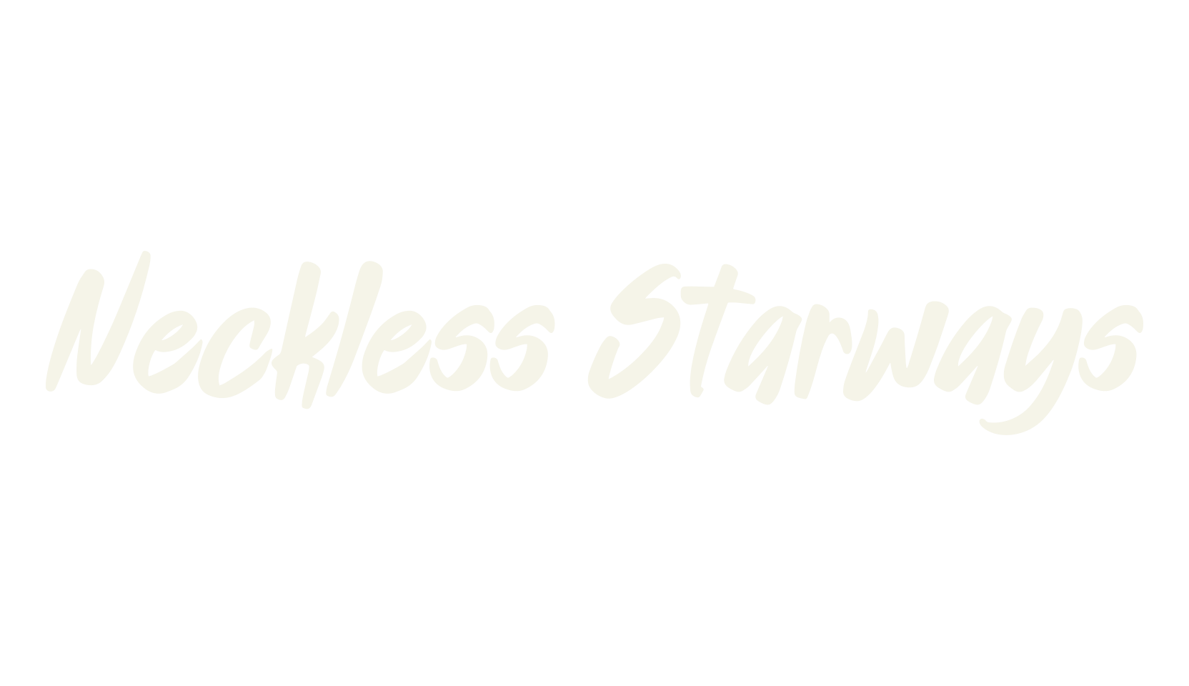 Neckless Starways, graffiti font preview