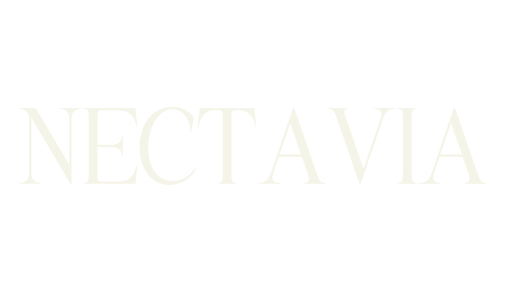 NECTAVIA, modern font preview