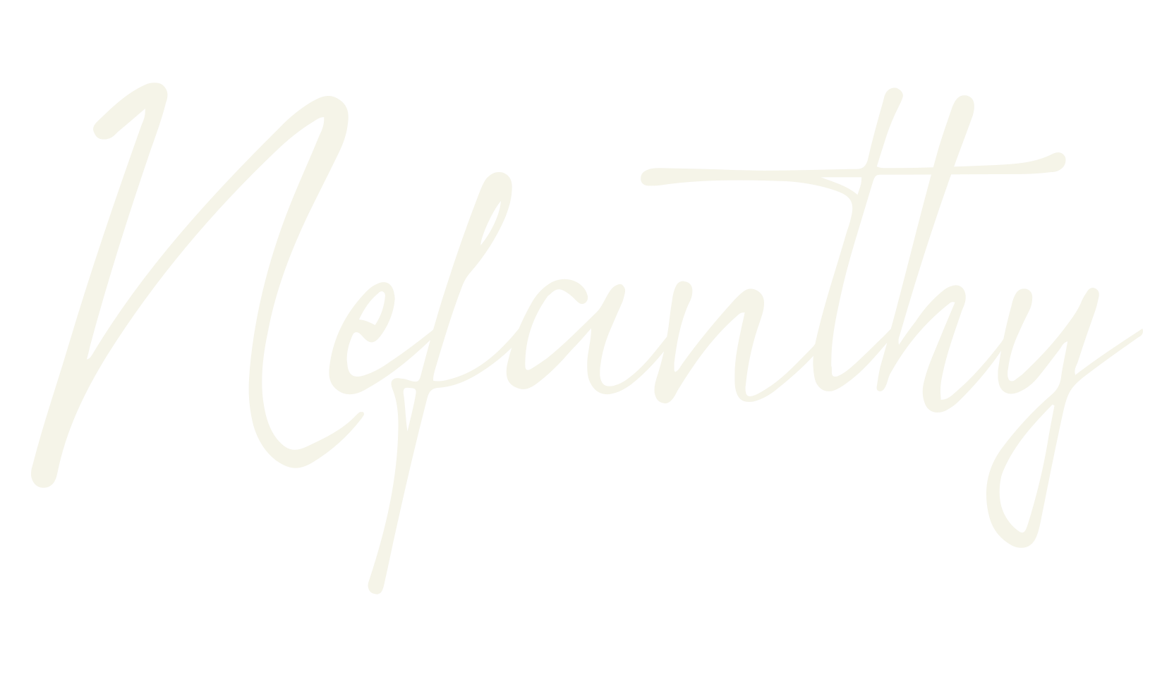 Nefanthy, fancy font preview