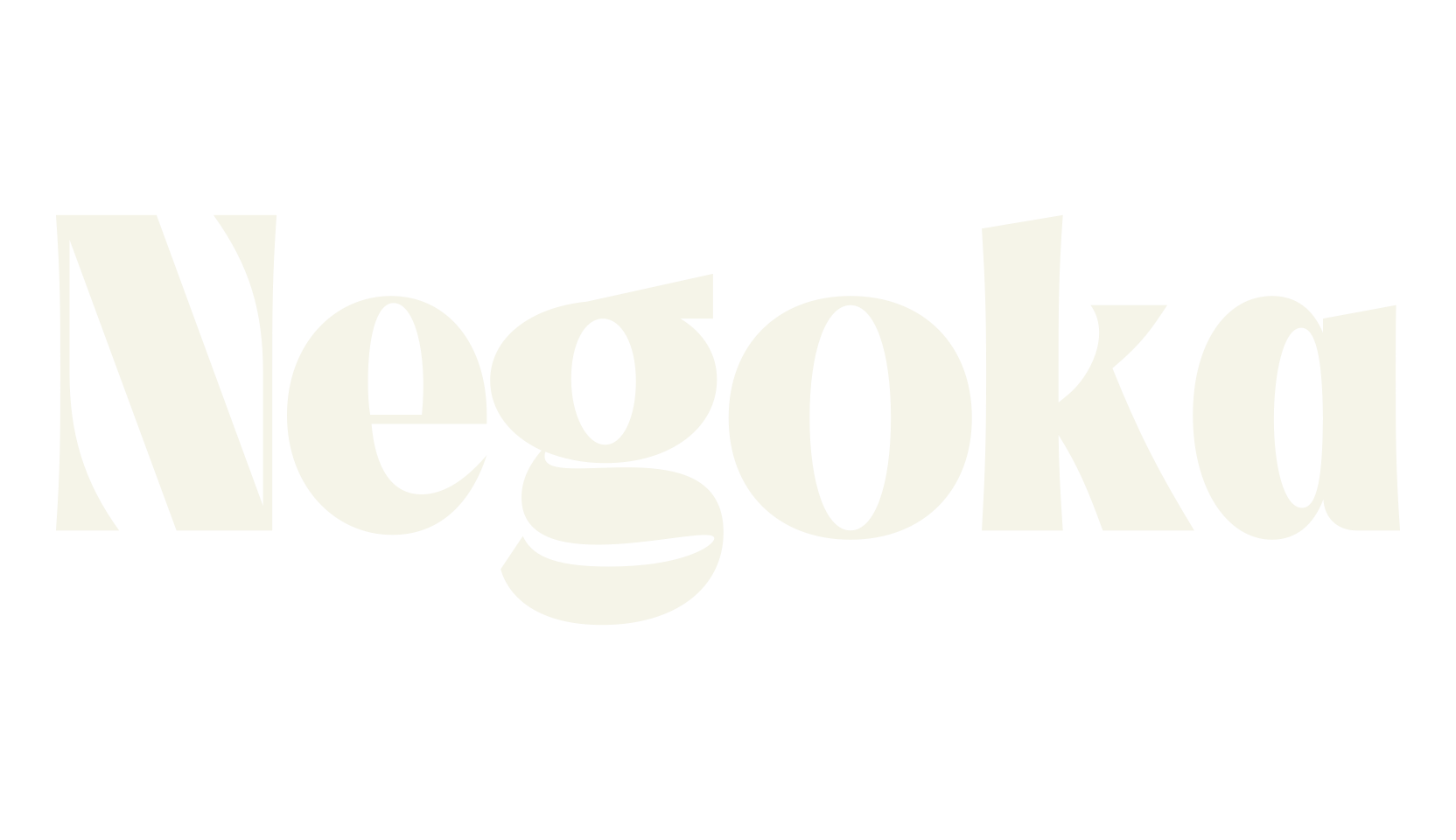 Negoka, bold font preview