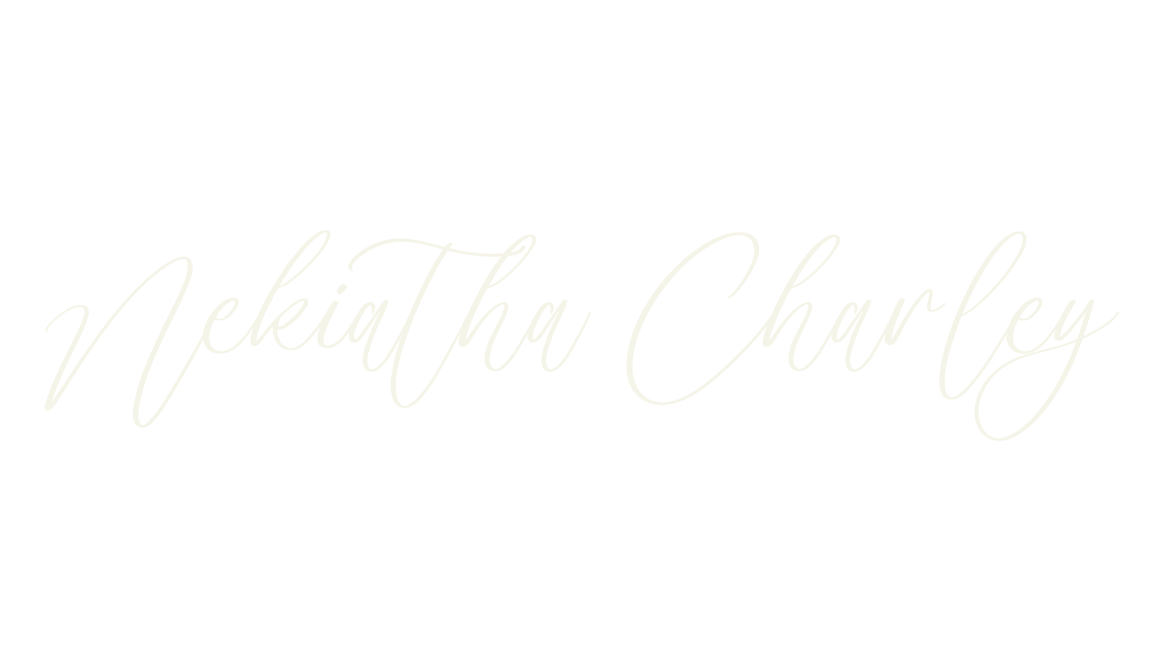 Nekiatha Charley, script font preview