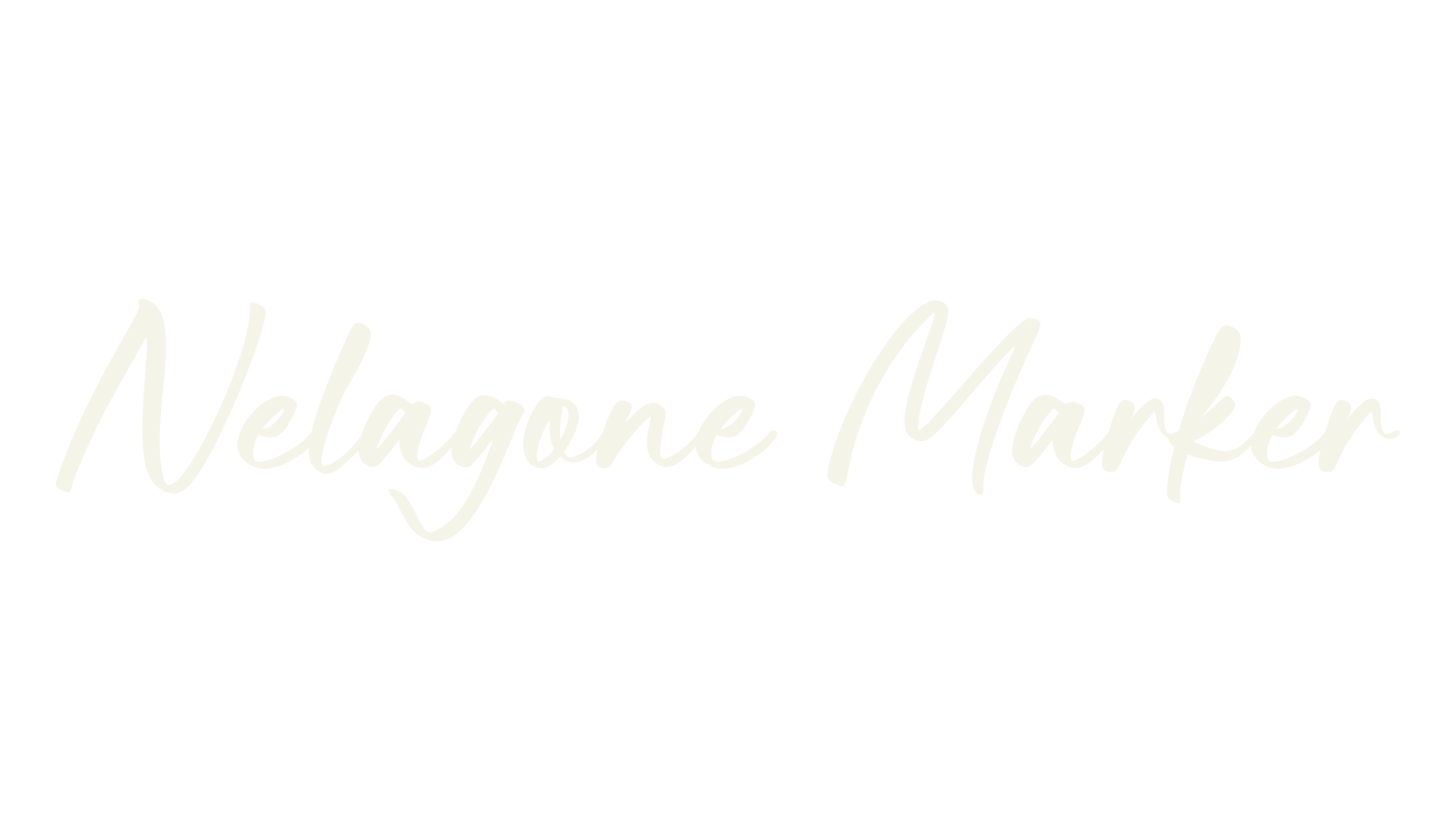 Nelagone Marker, marker font preview