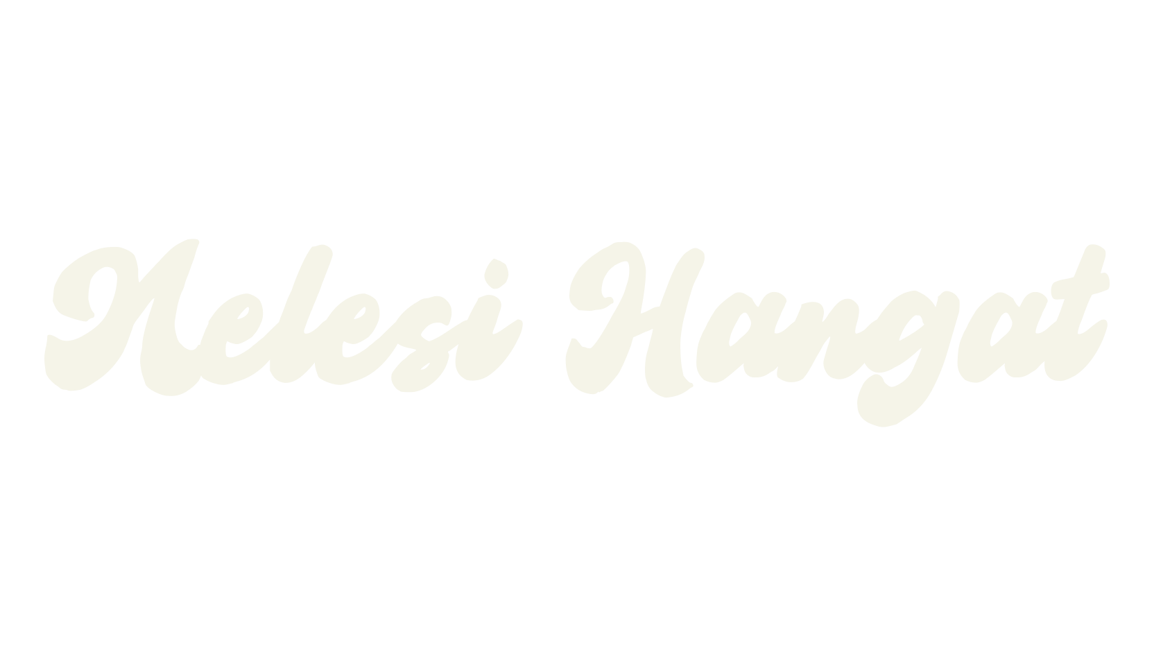 Nelesi Hangat, bold font preview