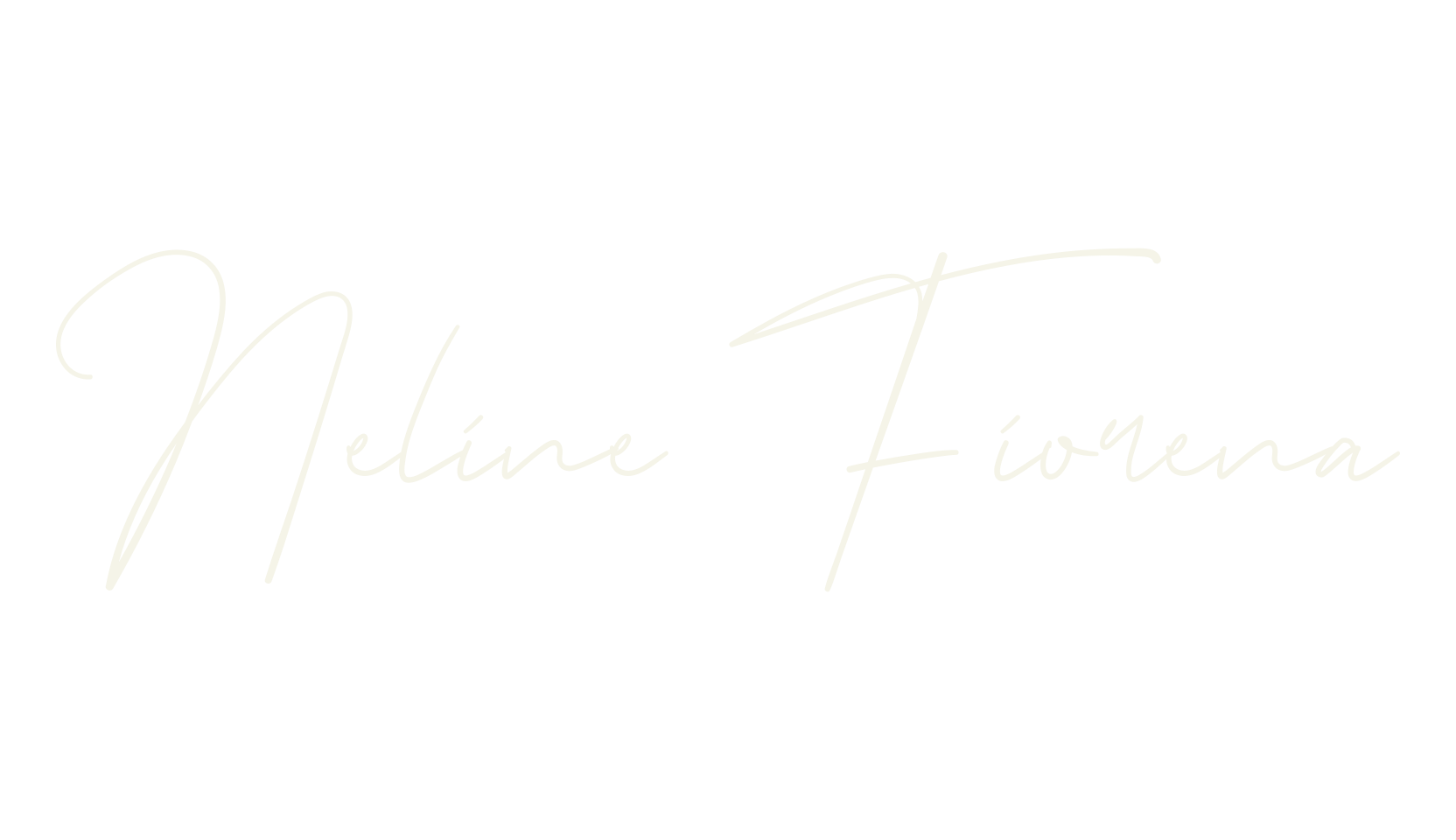 Neline Fiorena, handwriting font preview