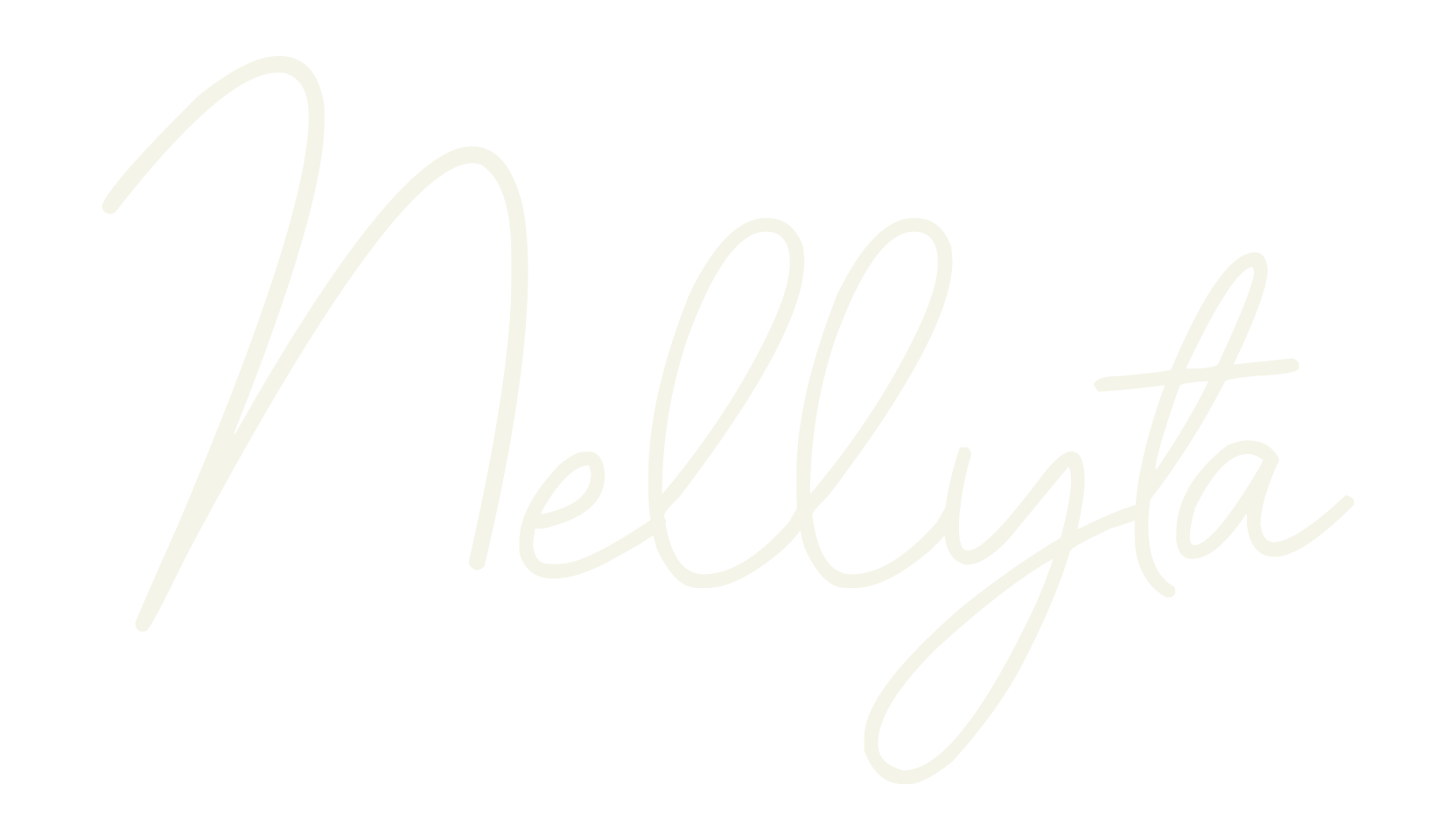 Nellyta, thin font preview