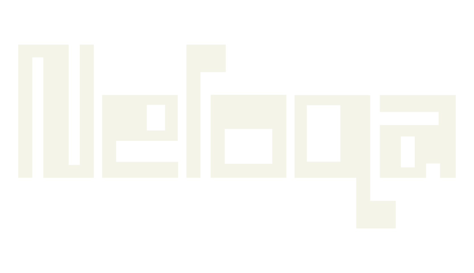 Neloqa, block font preview